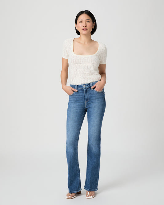 High Rise Laurel Canyon Petite Bootcut - Monaco Mist 23