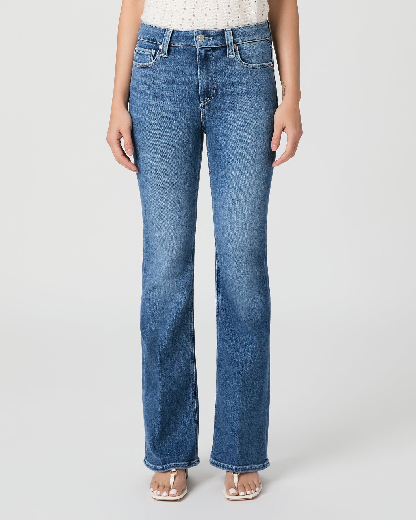 High Rise Laurel Canyon Petite Bootcut - Monaco Mist 23