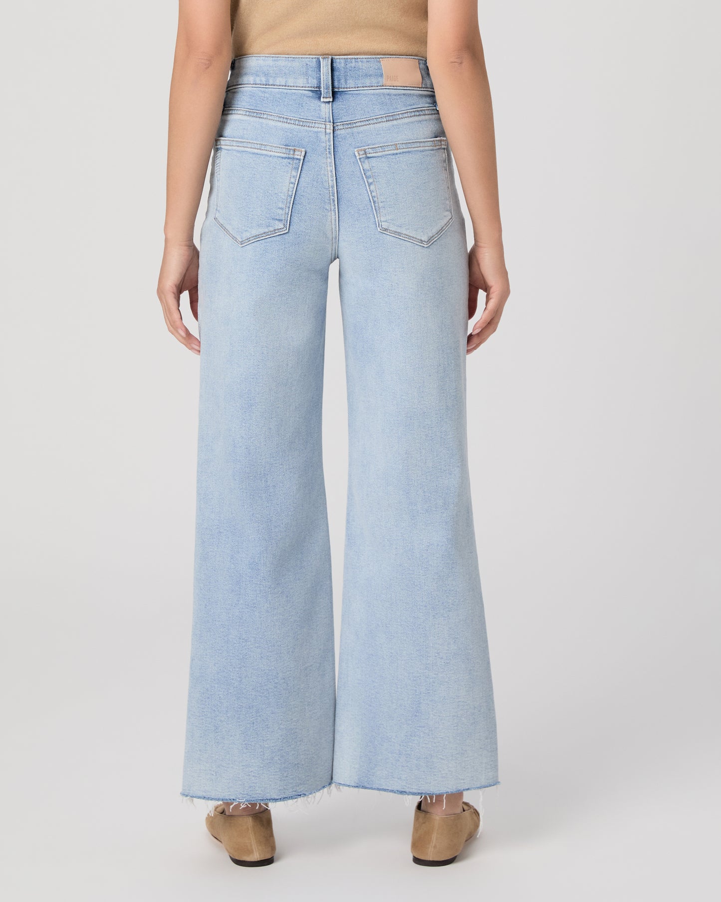 Anessa Petite 29 Inch Wide Leg Jean - La Belle 23