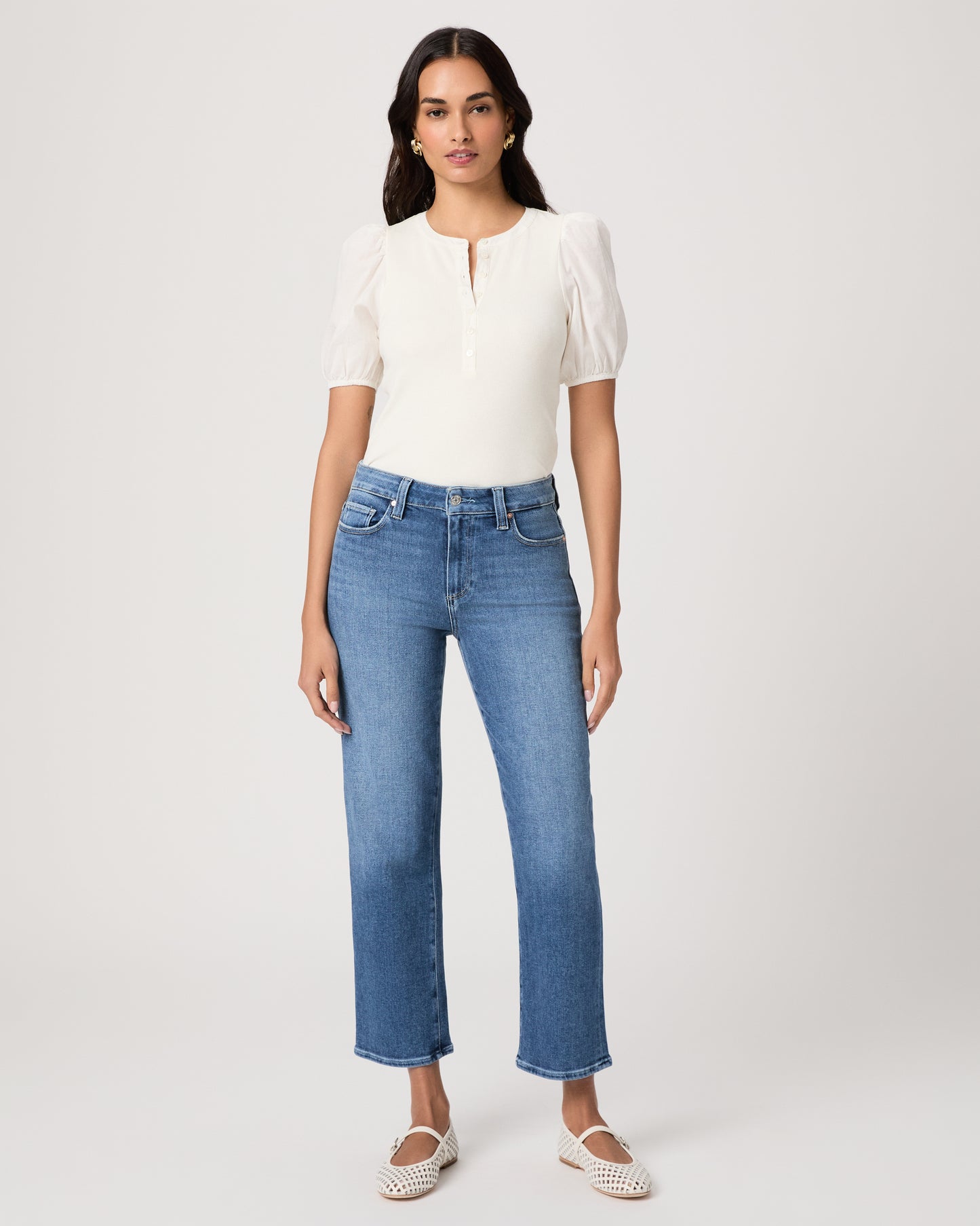 Mason Ankle Straight - Monaco Mist 23