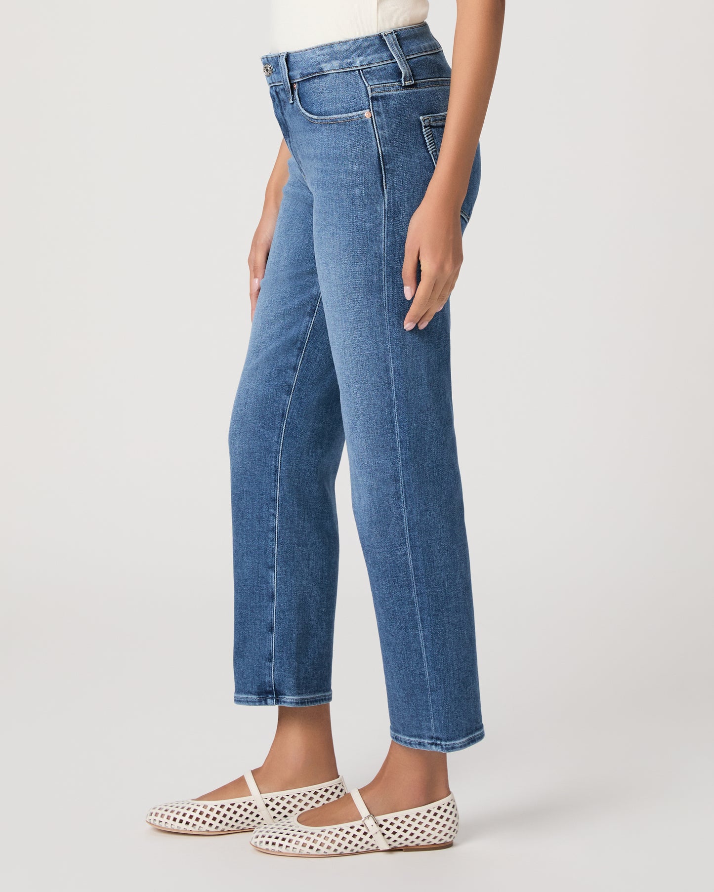 Mason Ankle Straight - Monaco Mist 23