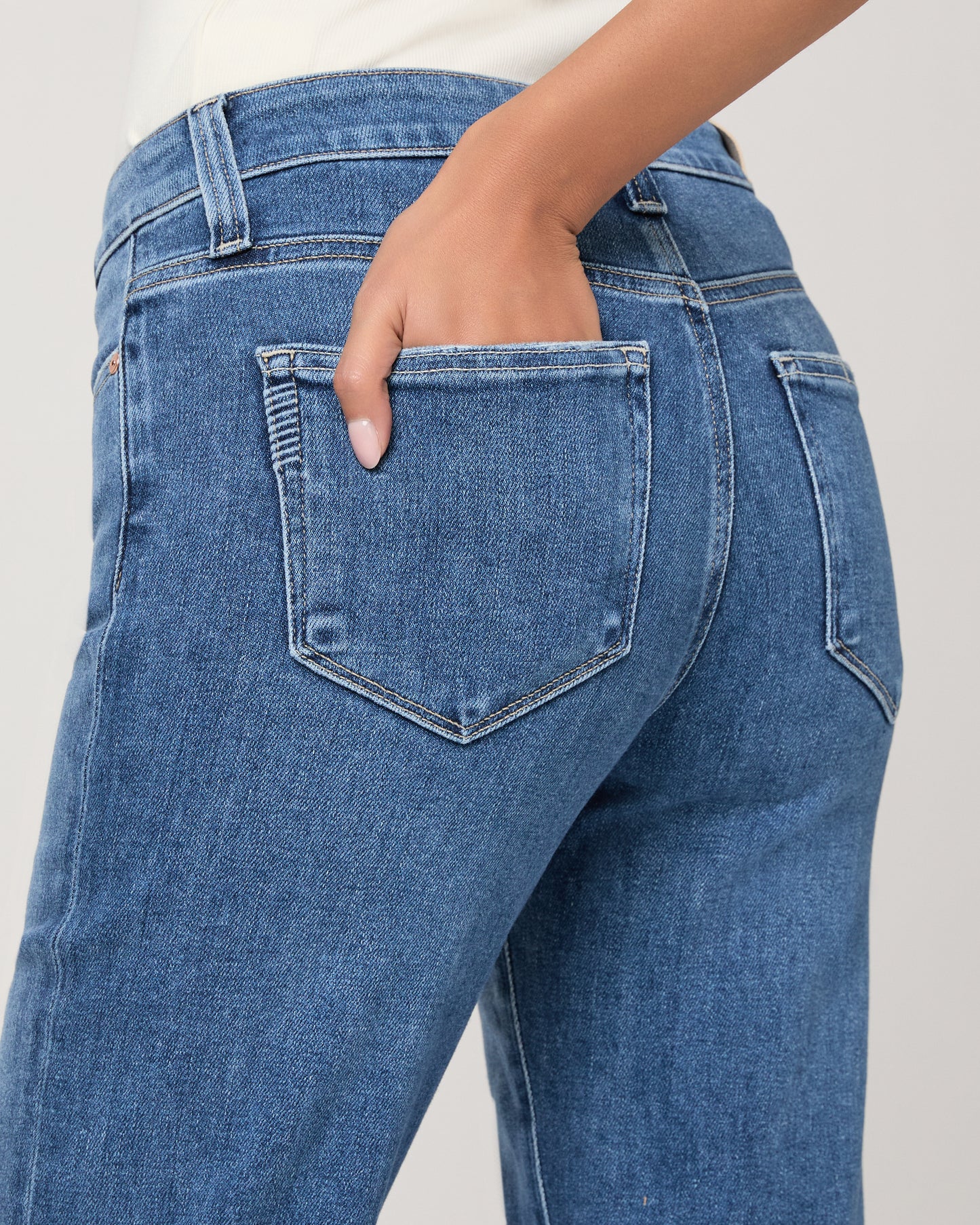 Mason Ankle Straight - Monaco Mist 23