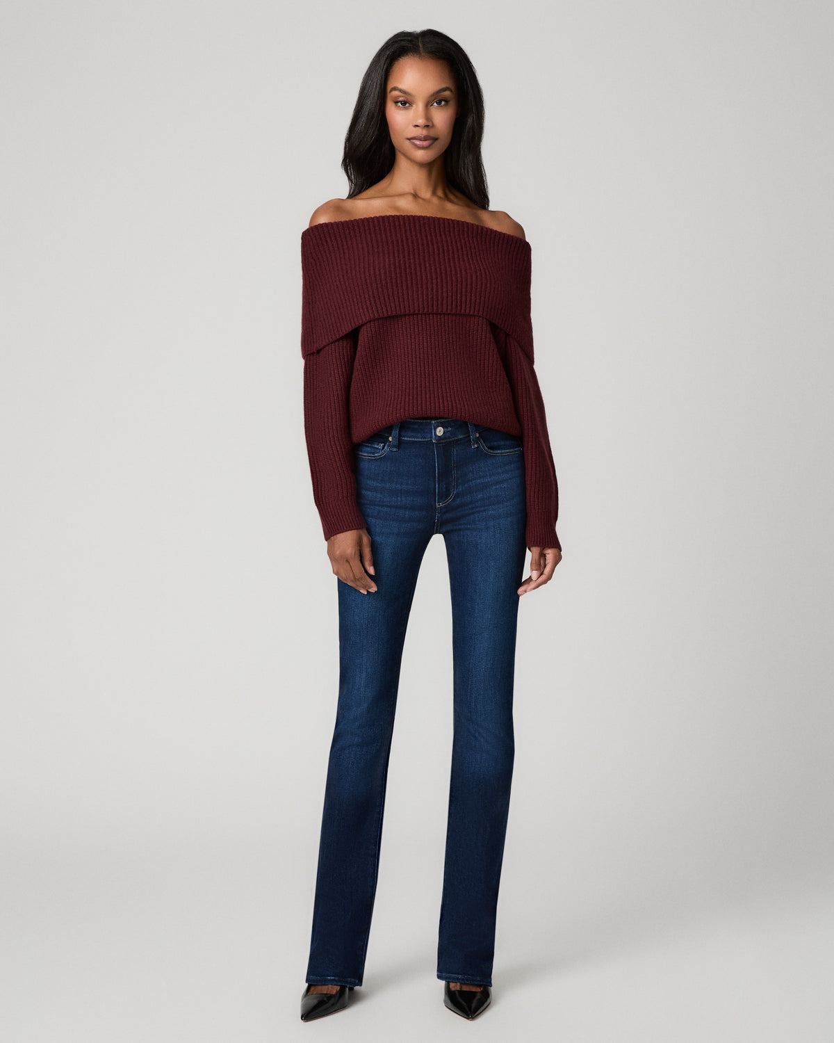 High Rise Manhattan Bootcut Jean - Straight A 23