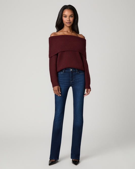 High Rise Manhattan Bootcut Jean - Straight A 23