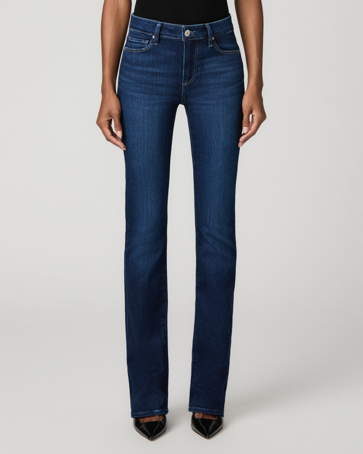 High Rise Manhattan Bootcut Jean - Straight A 23