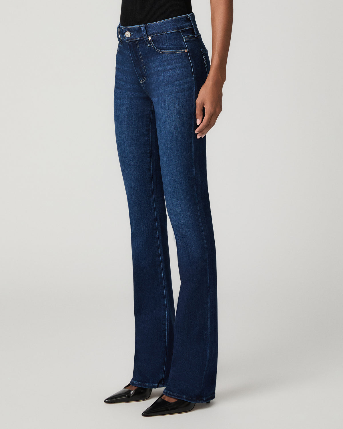 High Rise Manhattan Bootcut Jean - Straight A 23
