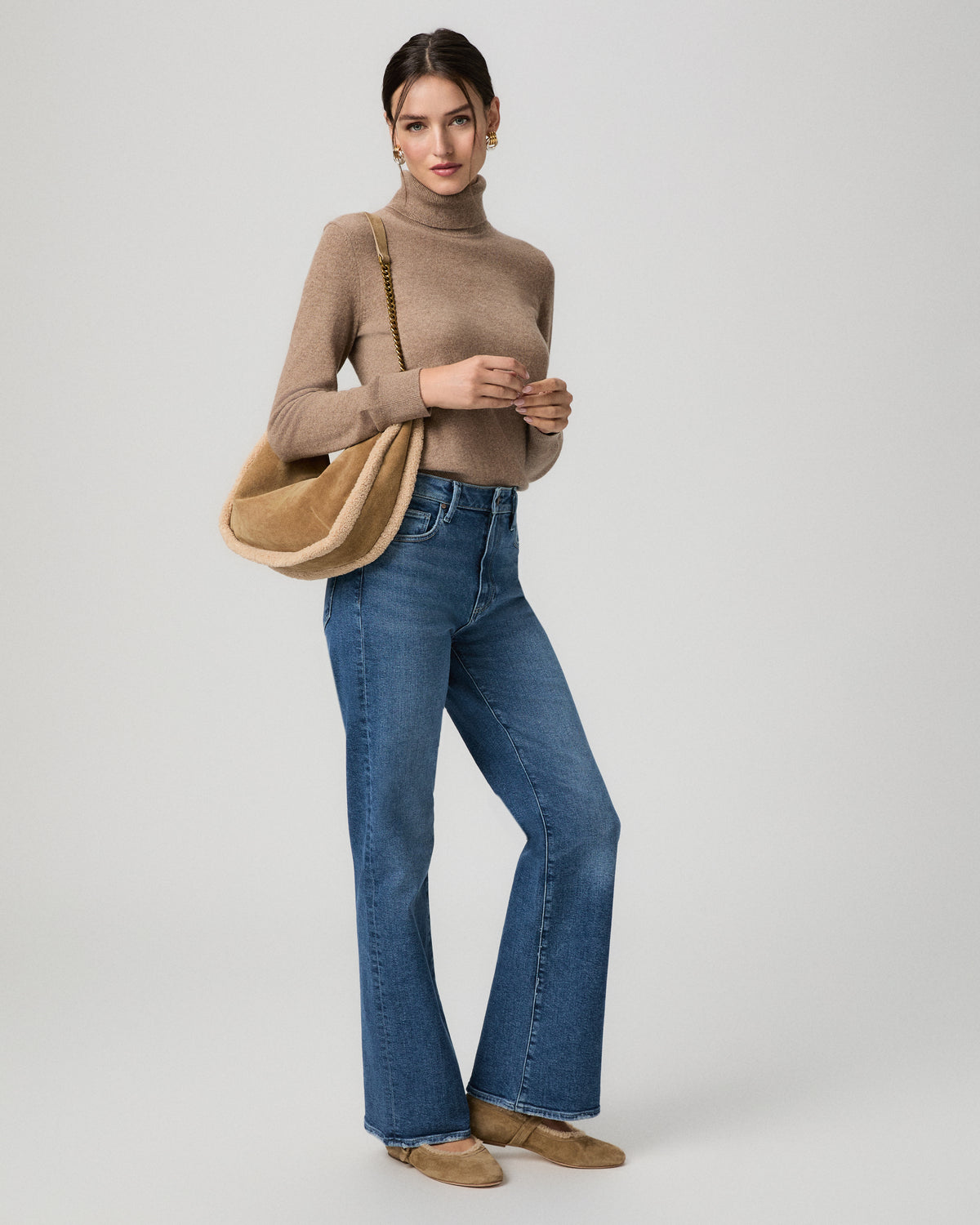Stevie Boot 32in Reverse Seamed Beltloops - Campus 23