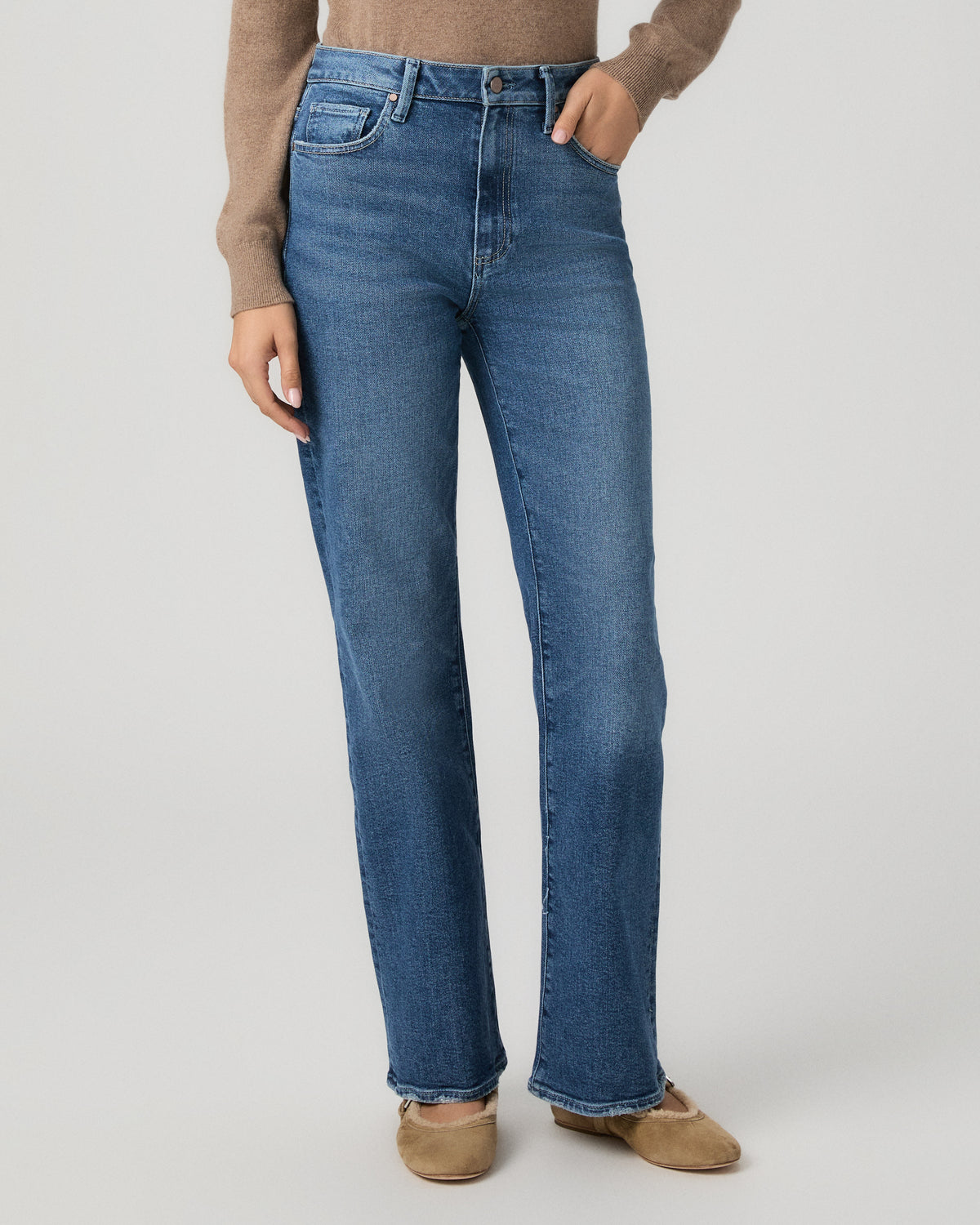Stevie Boot 32in Reverse Seamed Beltloops - Campus 23