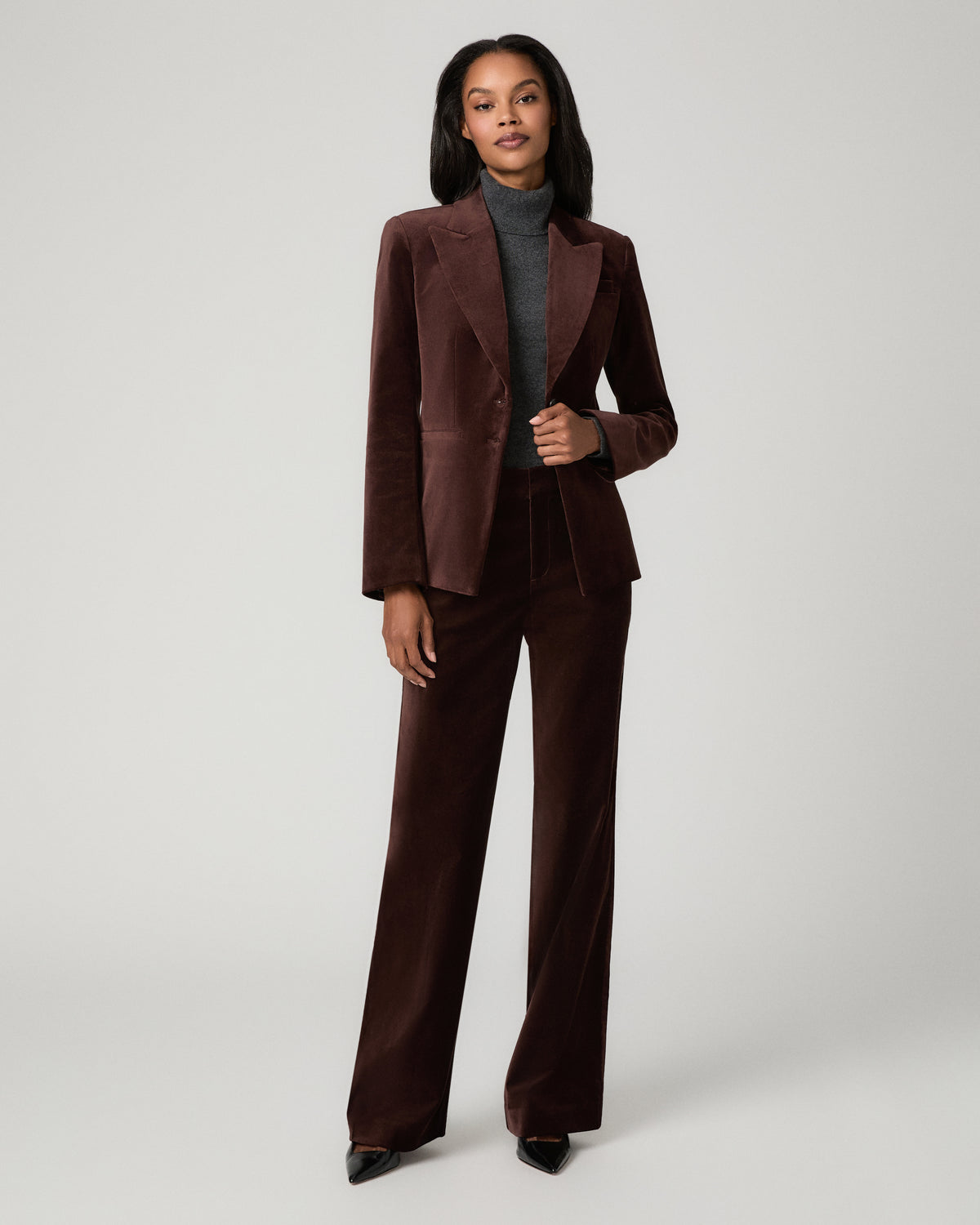 Chelsee Blazer - Burgundy 00