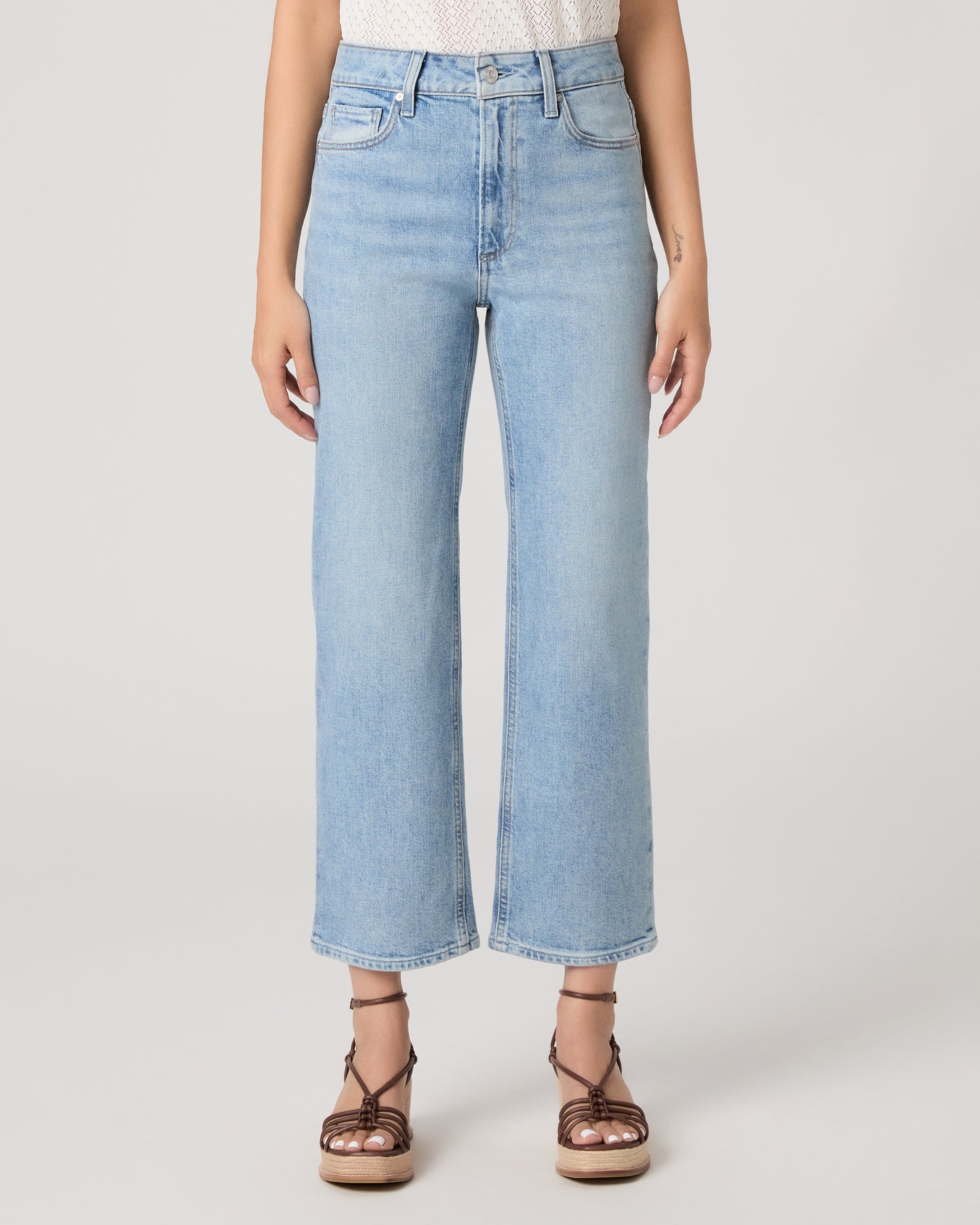 Stevie Ankle Petite Straight Jean - Glide