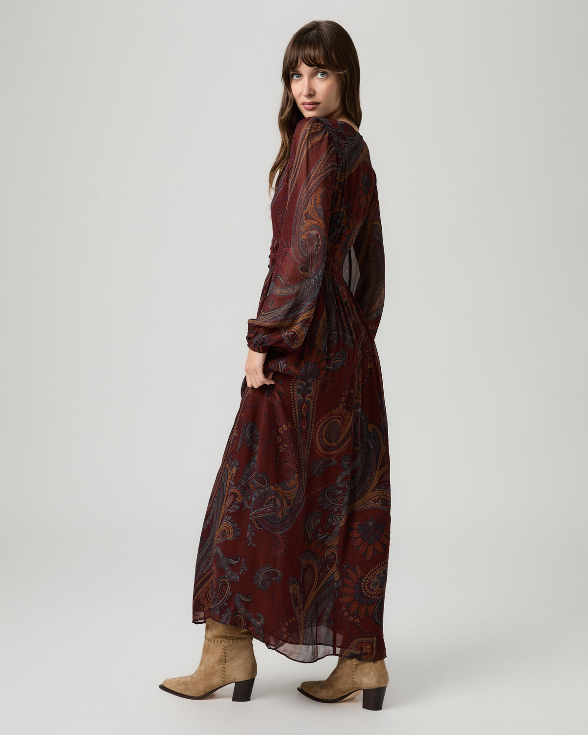 Juna Dress - Garnet Multi XXS