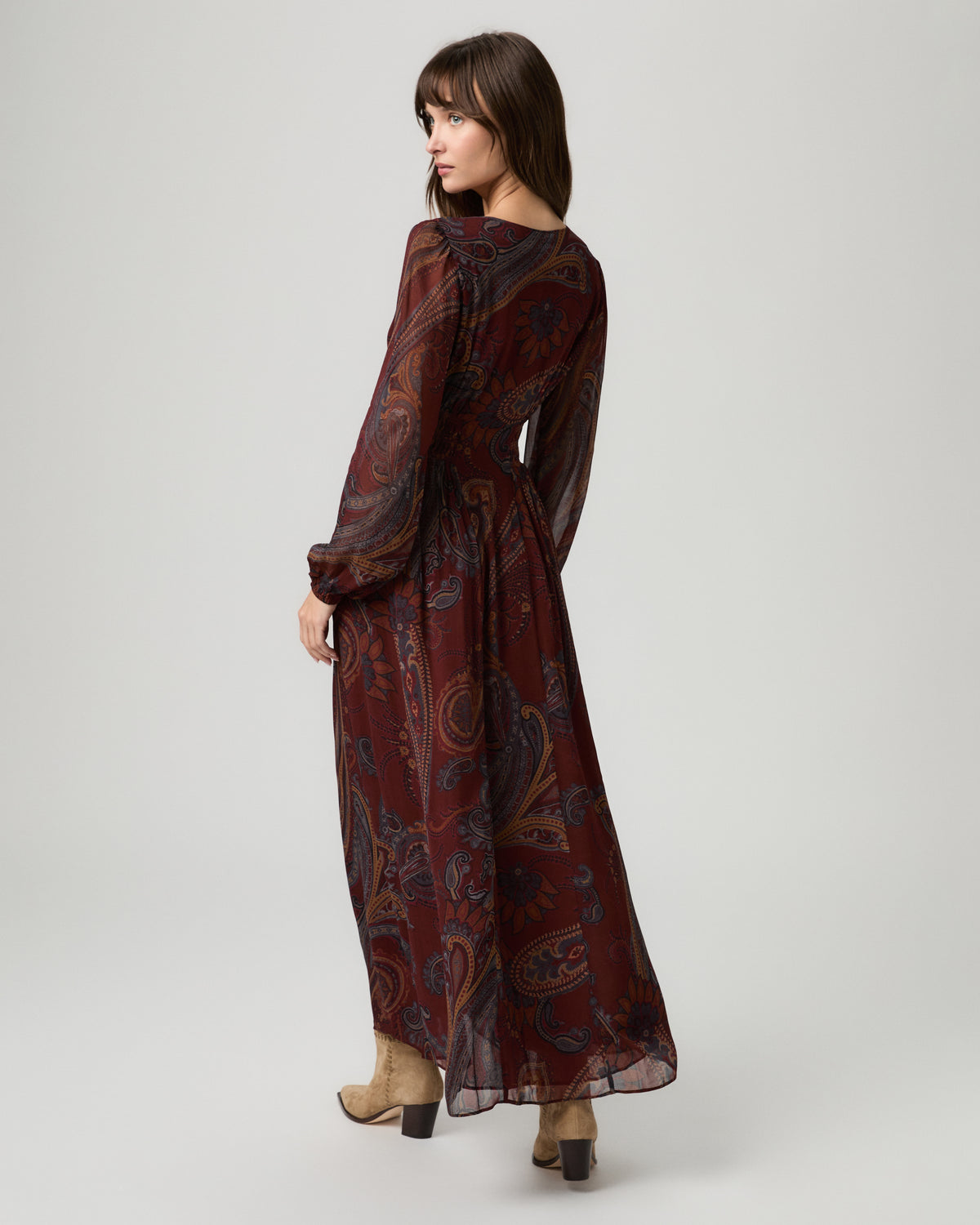 Juna Dress - Garnet Multi XXS