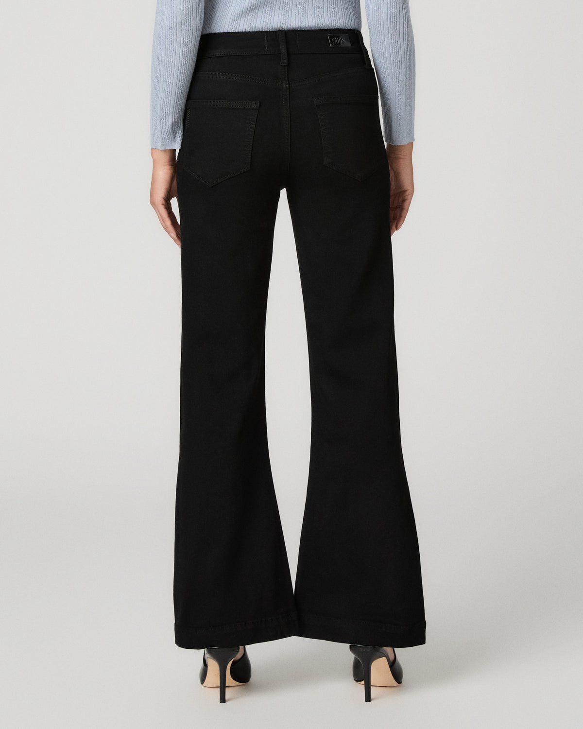 Leenah Petite Wide Leg Jean - Black Shadow 23