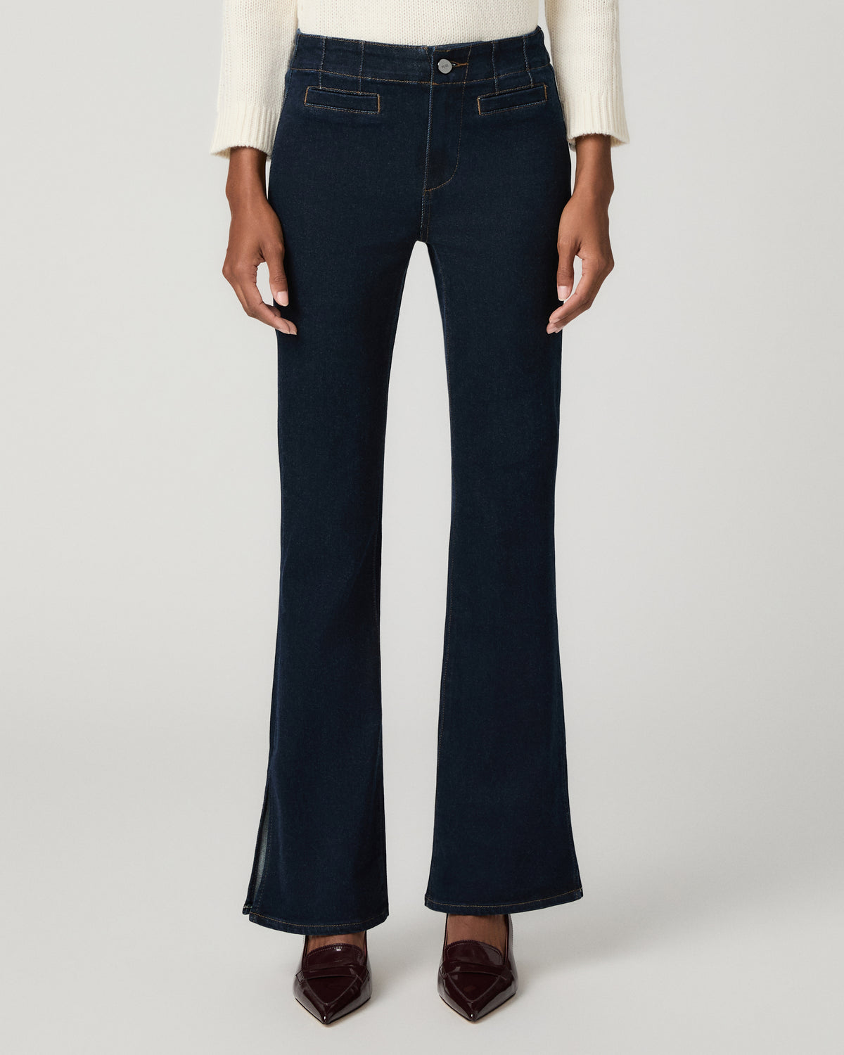 High Rise Laurel Canyon 32 Inch Bootcut Jean - Romantica 23