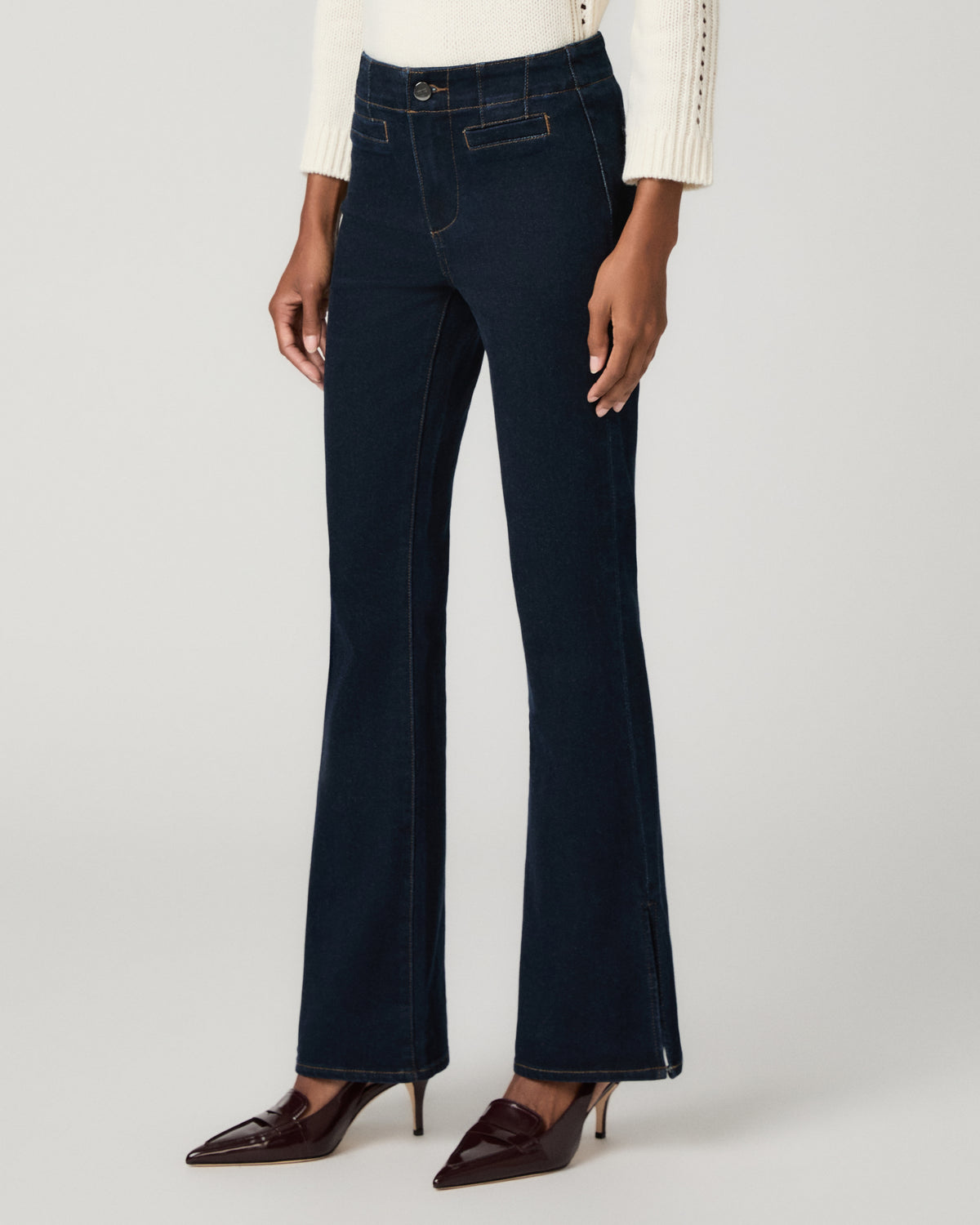 High Rise Laurel Canyon 32 Inch Bootcut Jean - Romantica 23