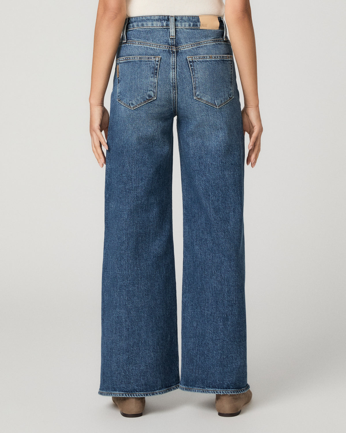 Frances Petite Wide Leg Jean - Serata
