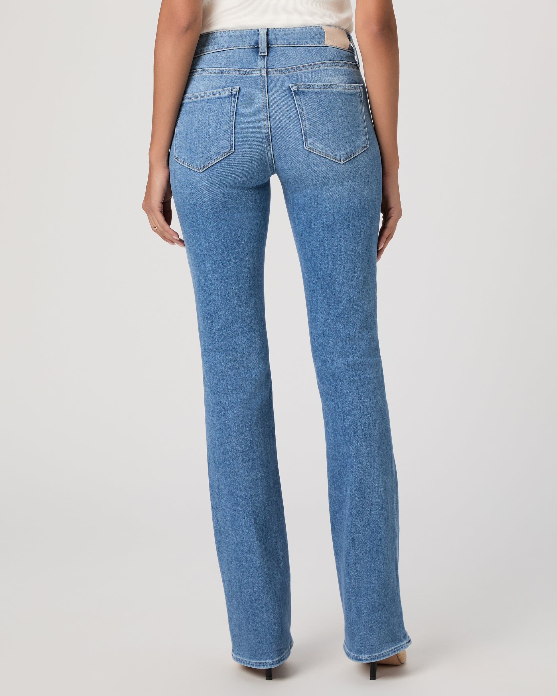 High Rise Manhattan Bootcut - Vino Vibes 23
