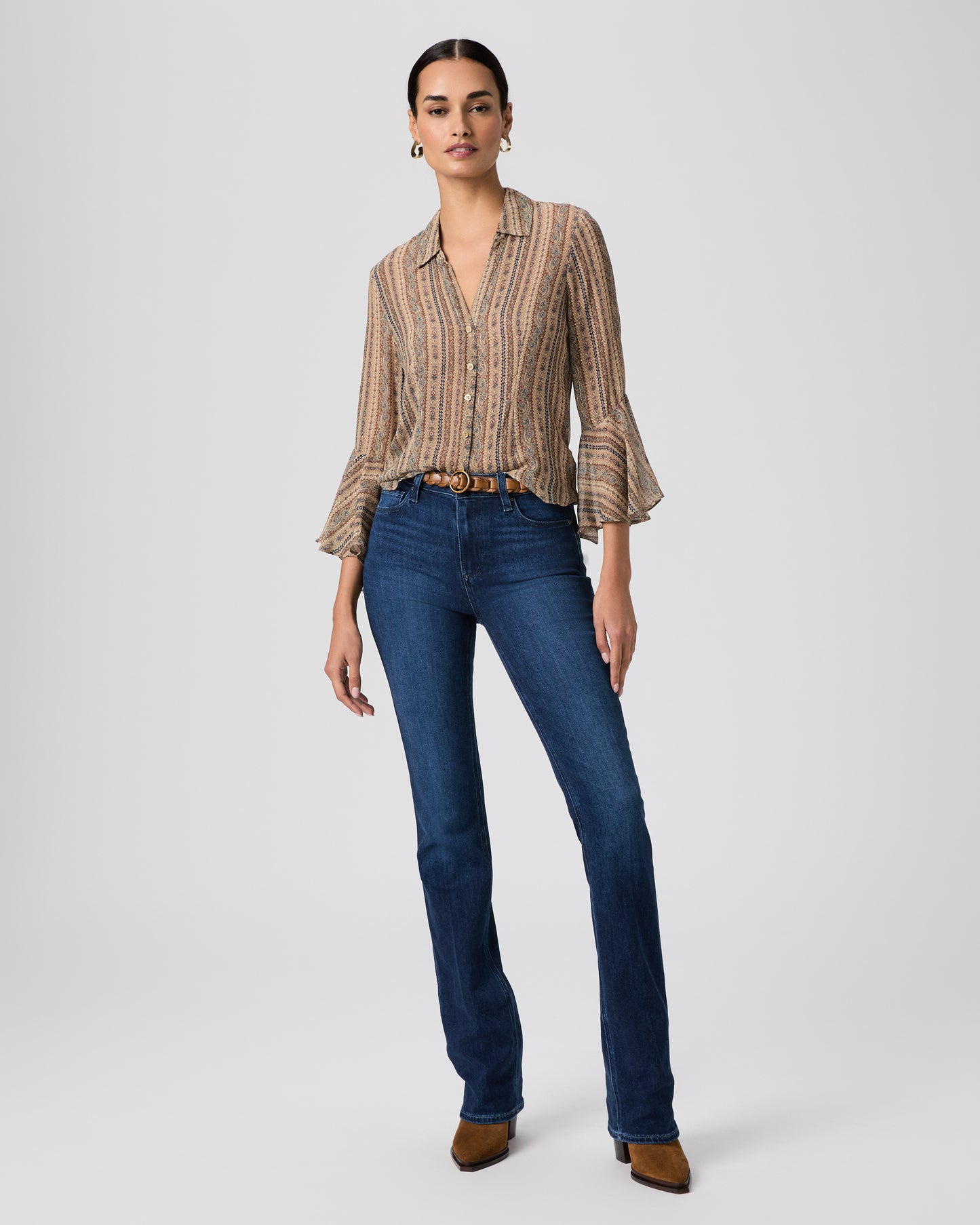 High Rise Manhattan Bootcut Jean - Glastonbury 23