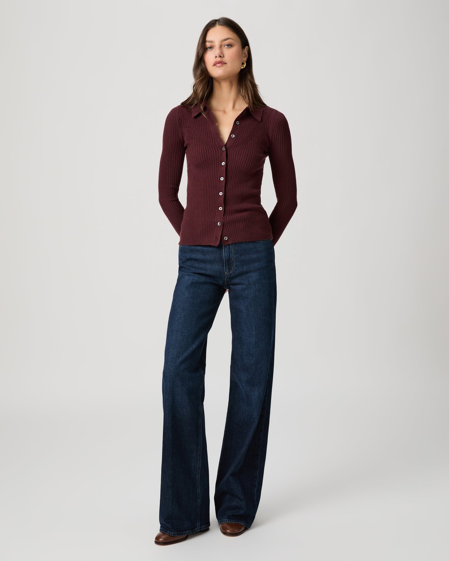 Jayde Top - Oxblood XXS