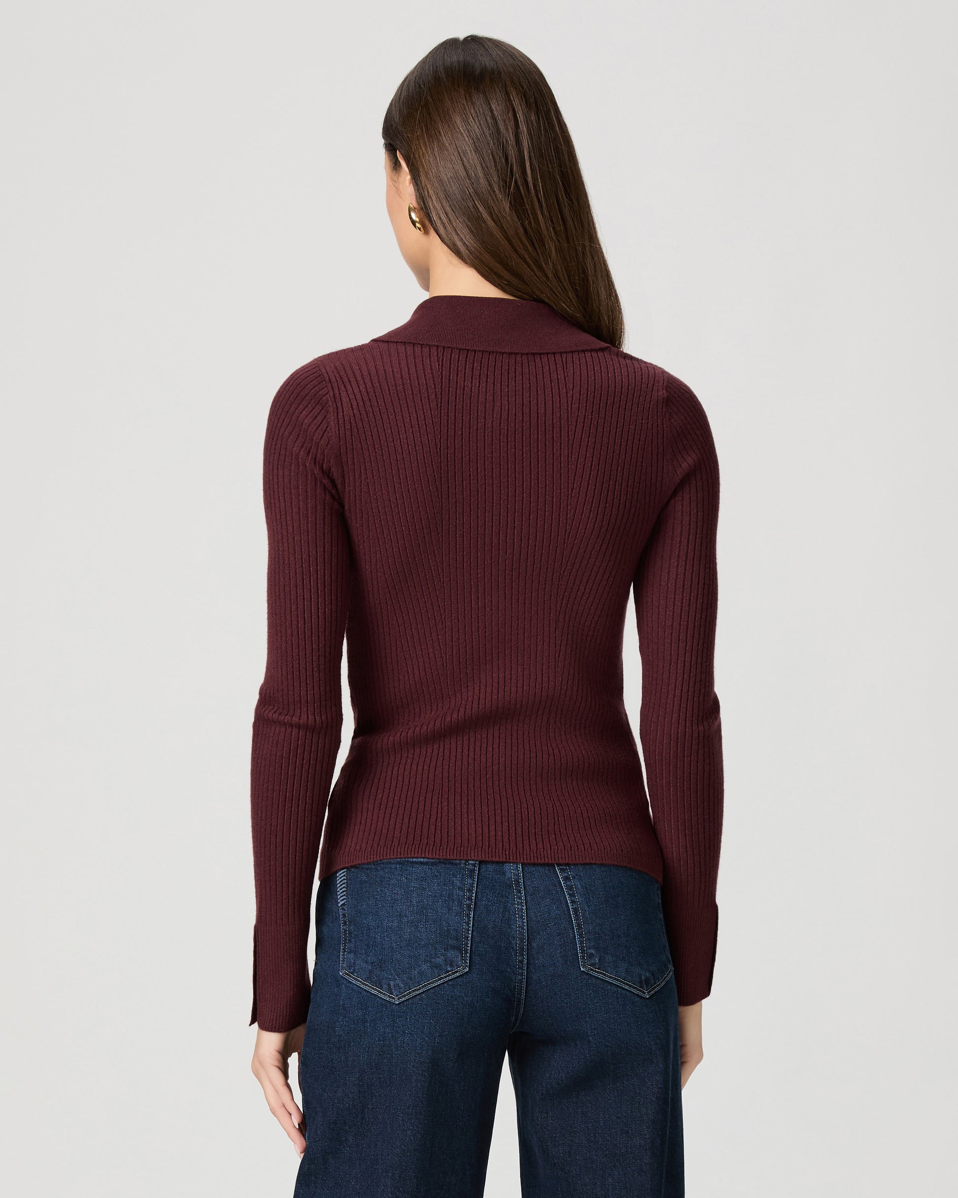 Jayde Top - Oxblood XXS