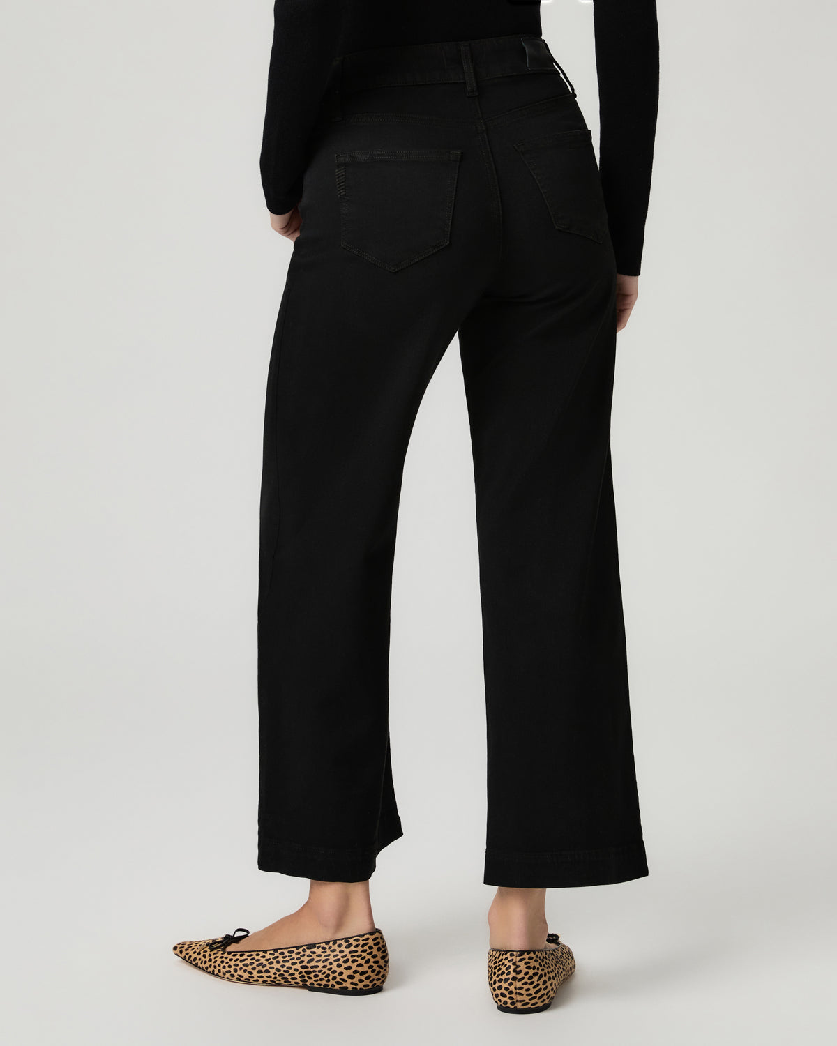 Anessa Wide Leg Jean - Black Shadow 23