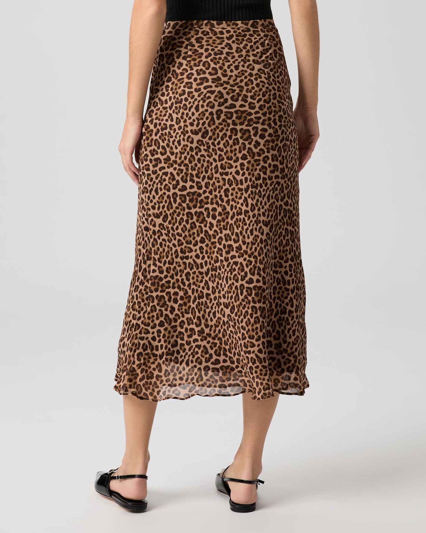 Cicely Midi Skirt - Natural Multi Silk 00