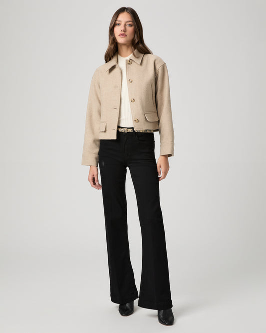 Leenah 32 Inch Wide Leg Jean - Black Shadow 23