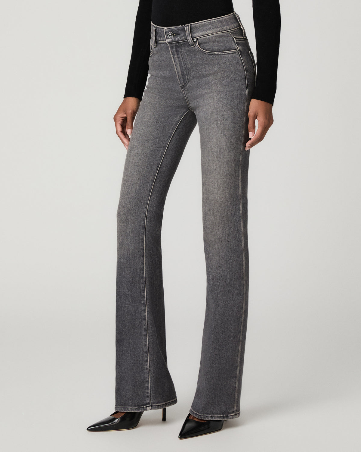 High Rise Laurel Canyon Bootcut Jean - Malibu Mist 23