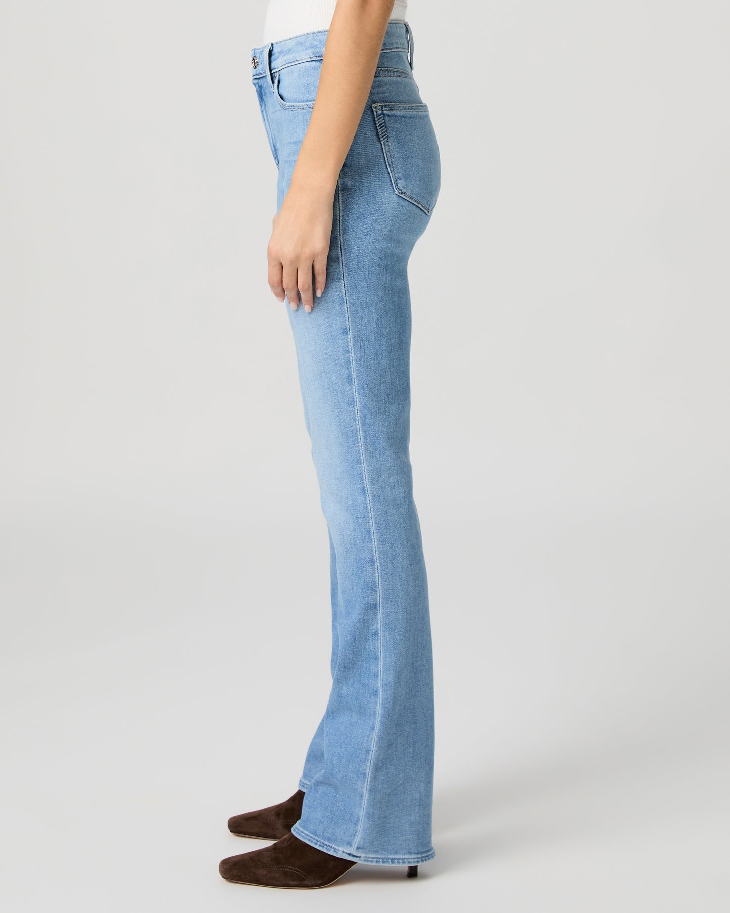 High Rise Manhattan 32 Inch Bootcut Jean - Vail 23
