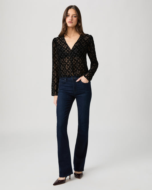 High Rise Manhattan 32 Inch Bootcut Jean - Apres 23