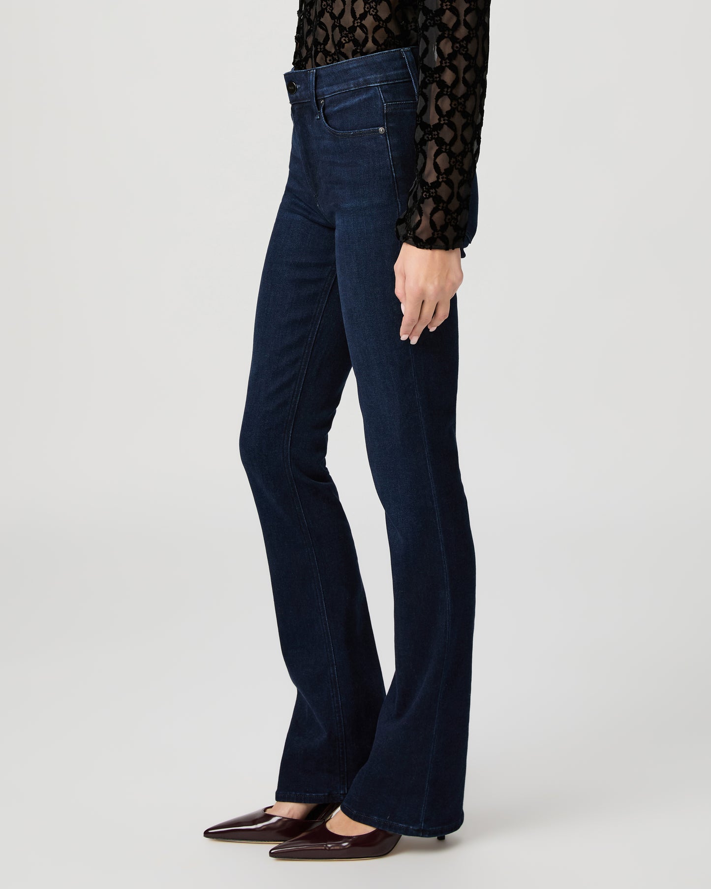 High Rise Manhattan 32 Inch Bootcut Jean - Apres 23