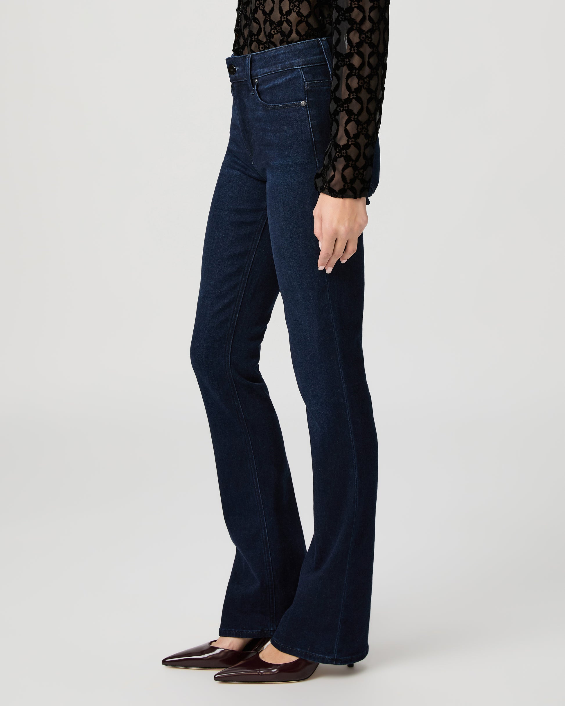 High Rise Manhattan 32 Inch Bootcut Jean - Apres 23