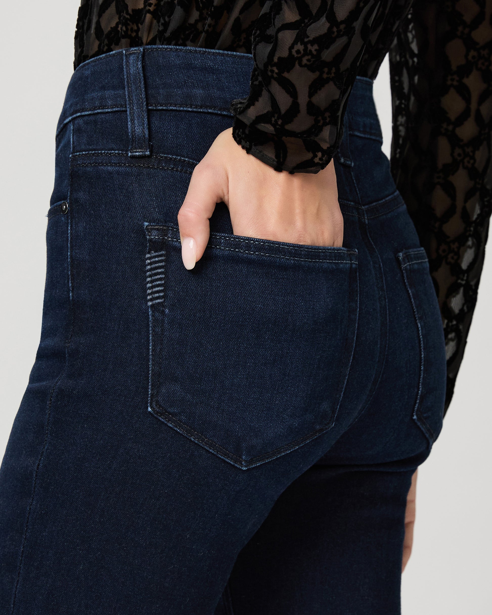 High Rise Manhattan 32 Inch Bootcut Jean - Apres 23