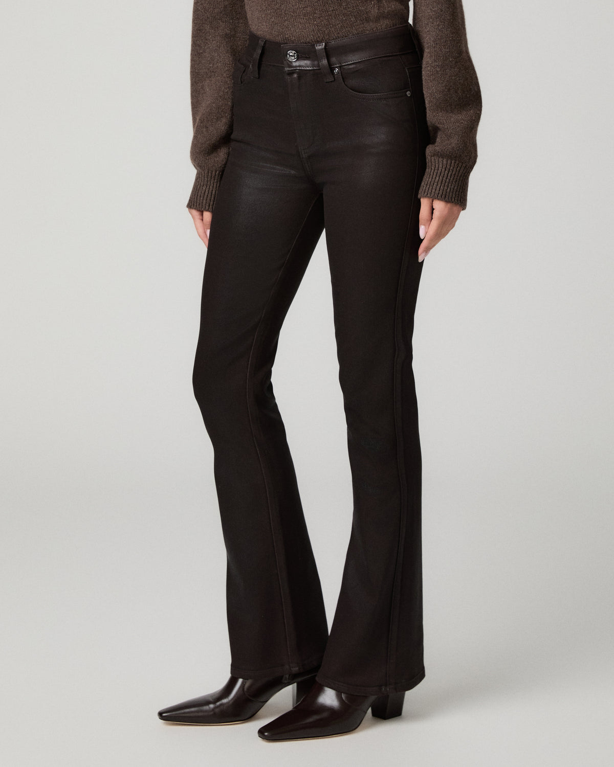 High Rise Laurel Canyon 32in - Chicory Coffee Luxe Coating 23
