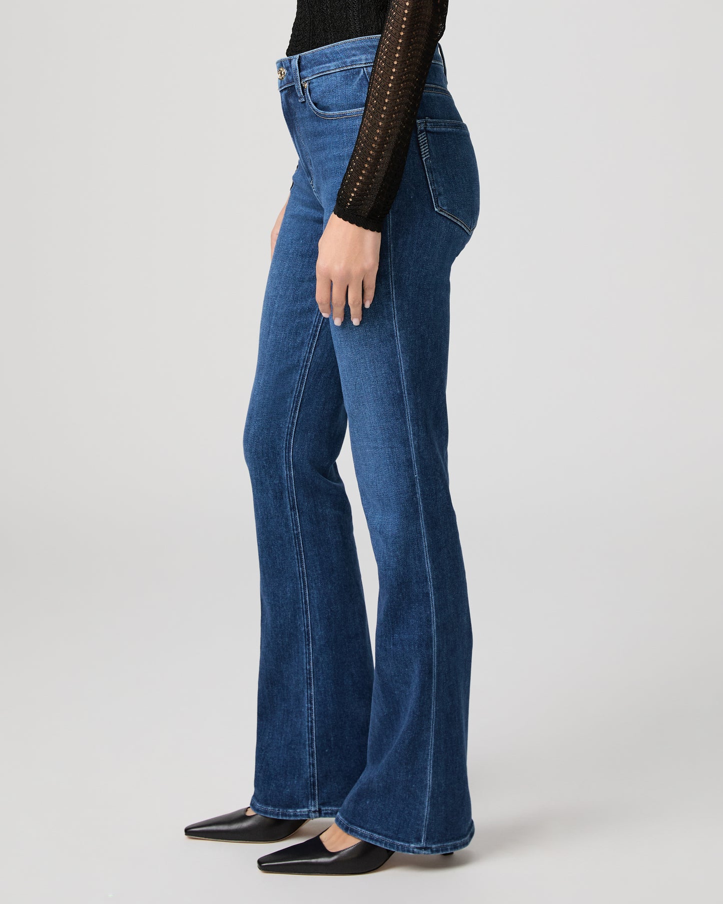 High Rise Laurel Canyon 32 Inch Bootcut Jean - Aerial 23