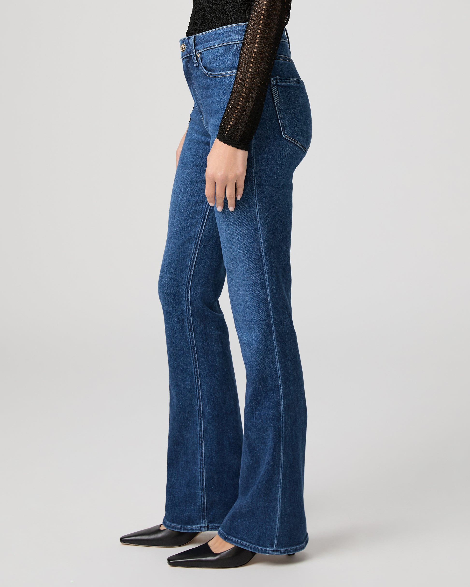 High Rise Laurel Canyon 32 Inch Bootcut Jean - Aerial 23