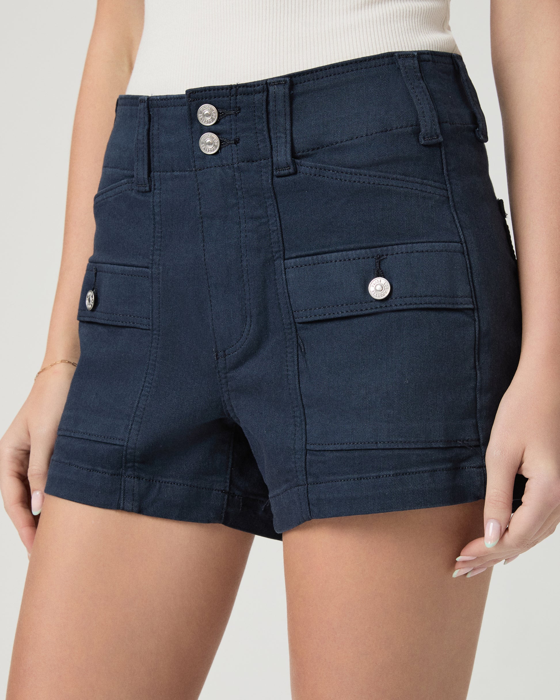Olivia Cargo Short - Vintage Navy Seascape 23