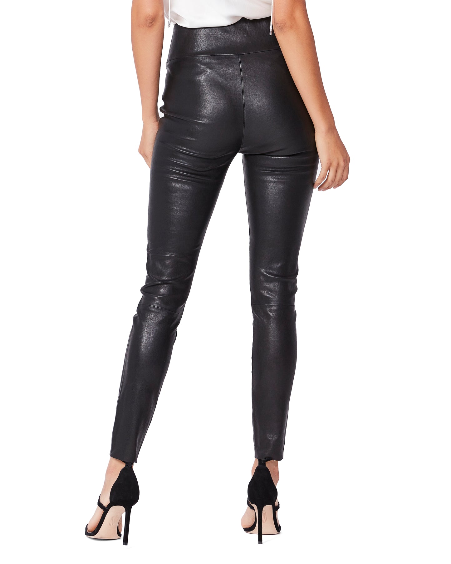 Sheena Legging - Black Leather