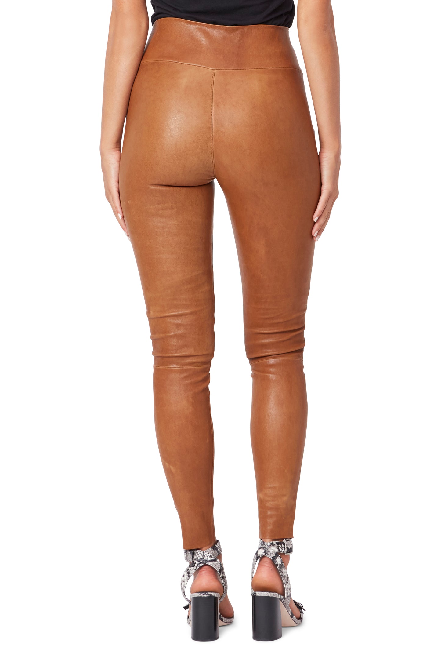 Sheena Legging - Dark Argan Leather