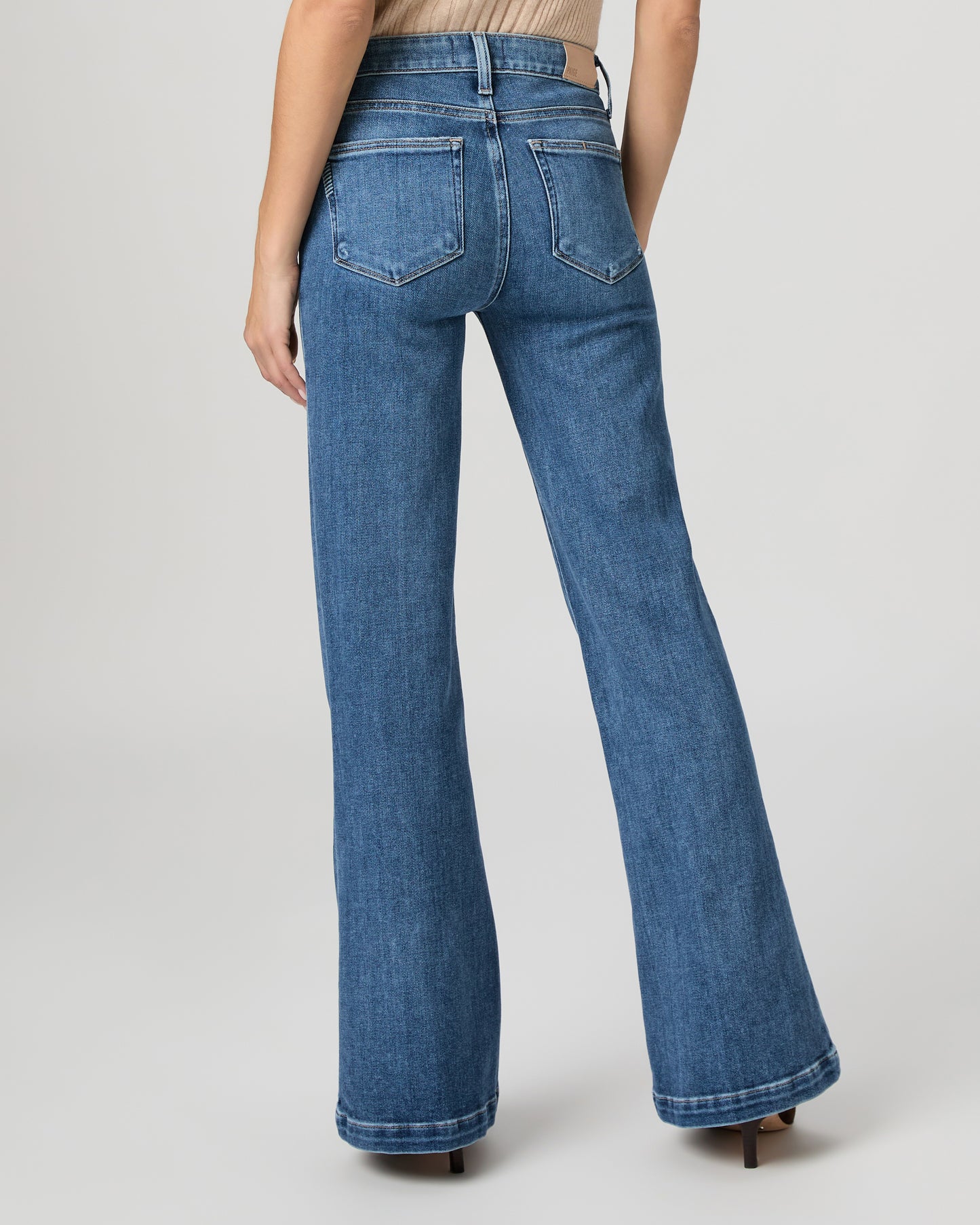 Genevieve 32 Inch Flare Jean - Bookshelf 23