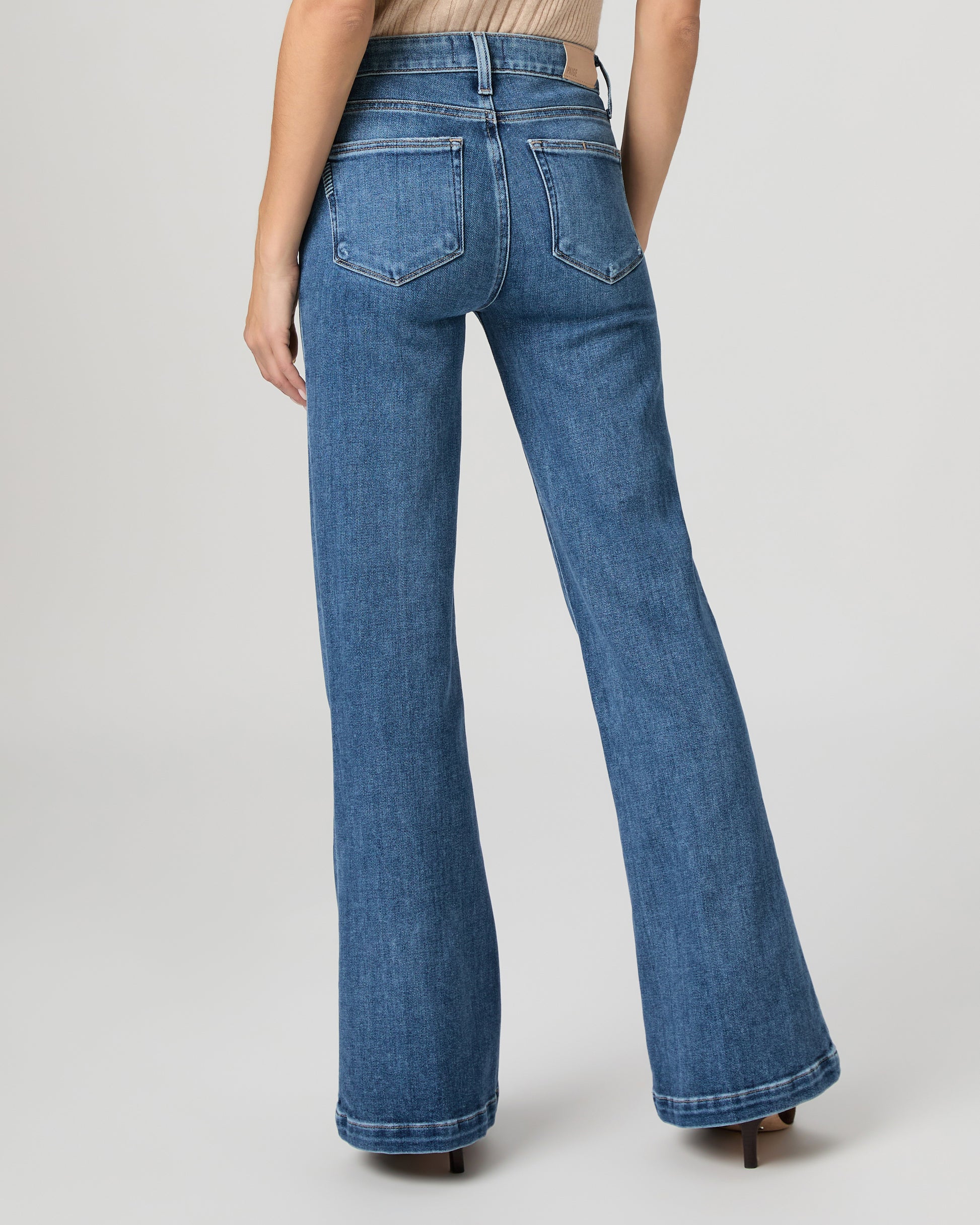 Genevieve 32 Inch Flare Jean - Bookshelf 23