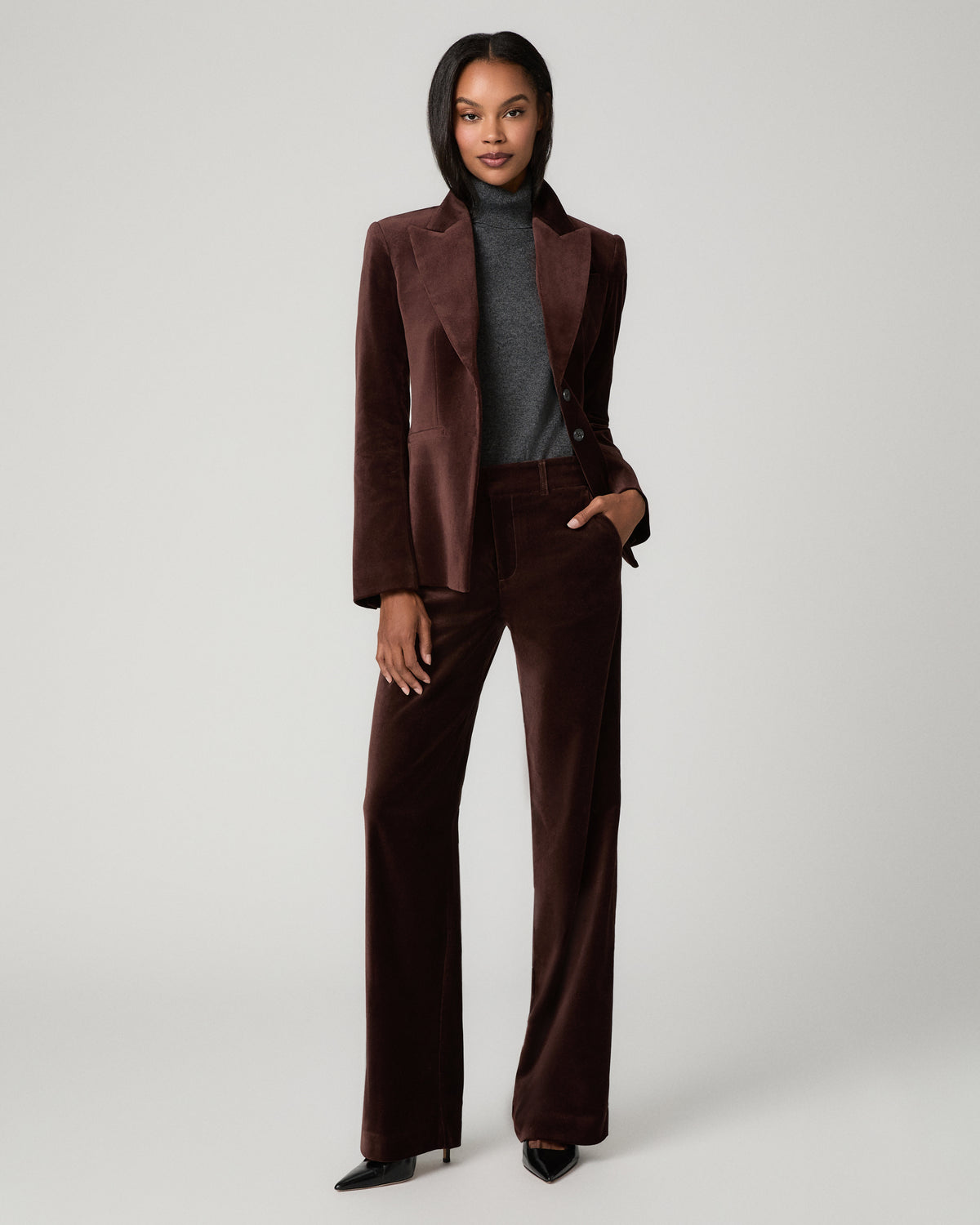 Sasha Trouser - Burgundy 23