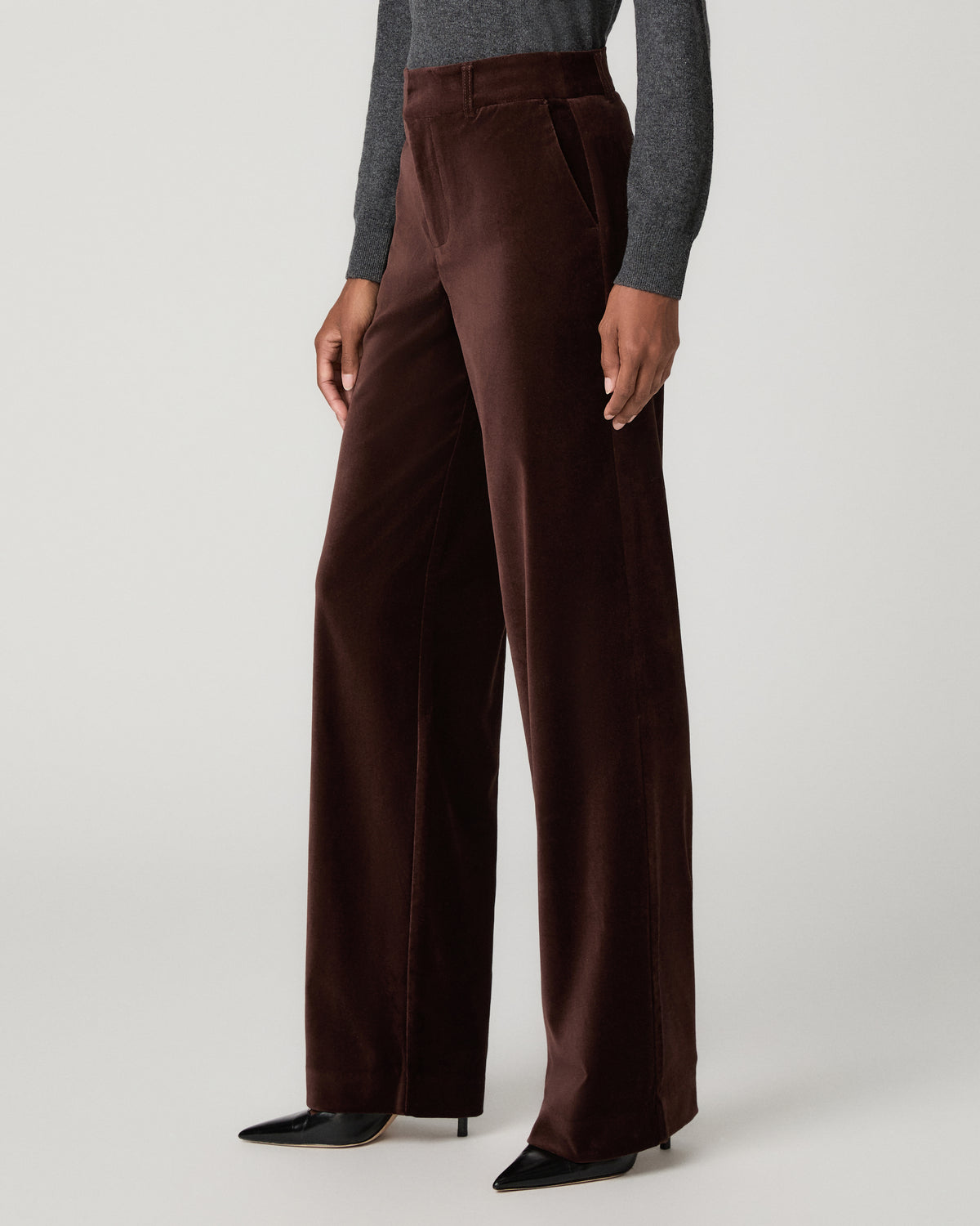 Sasha Trouser - Burgundy 23