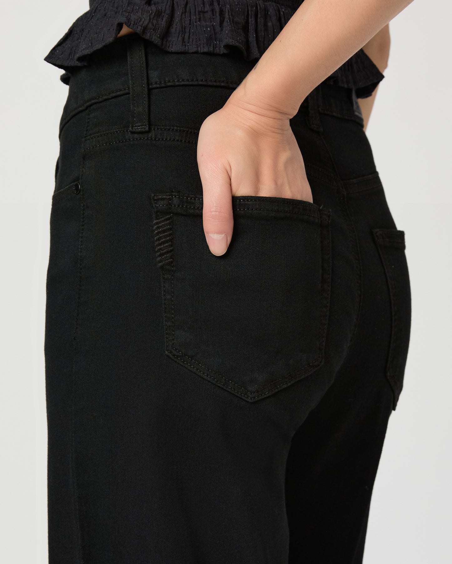 Anessa Petite Wide Leg - Black Shadow 23