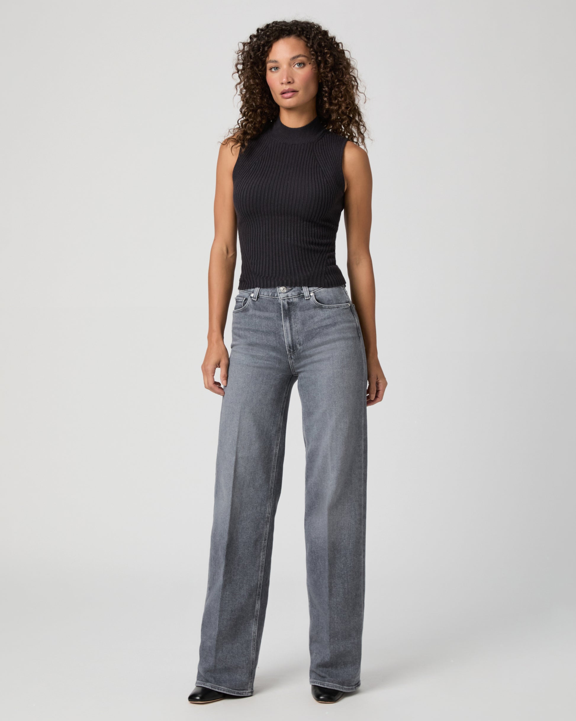 Sasha Wide Leg - Smokey Grey 23