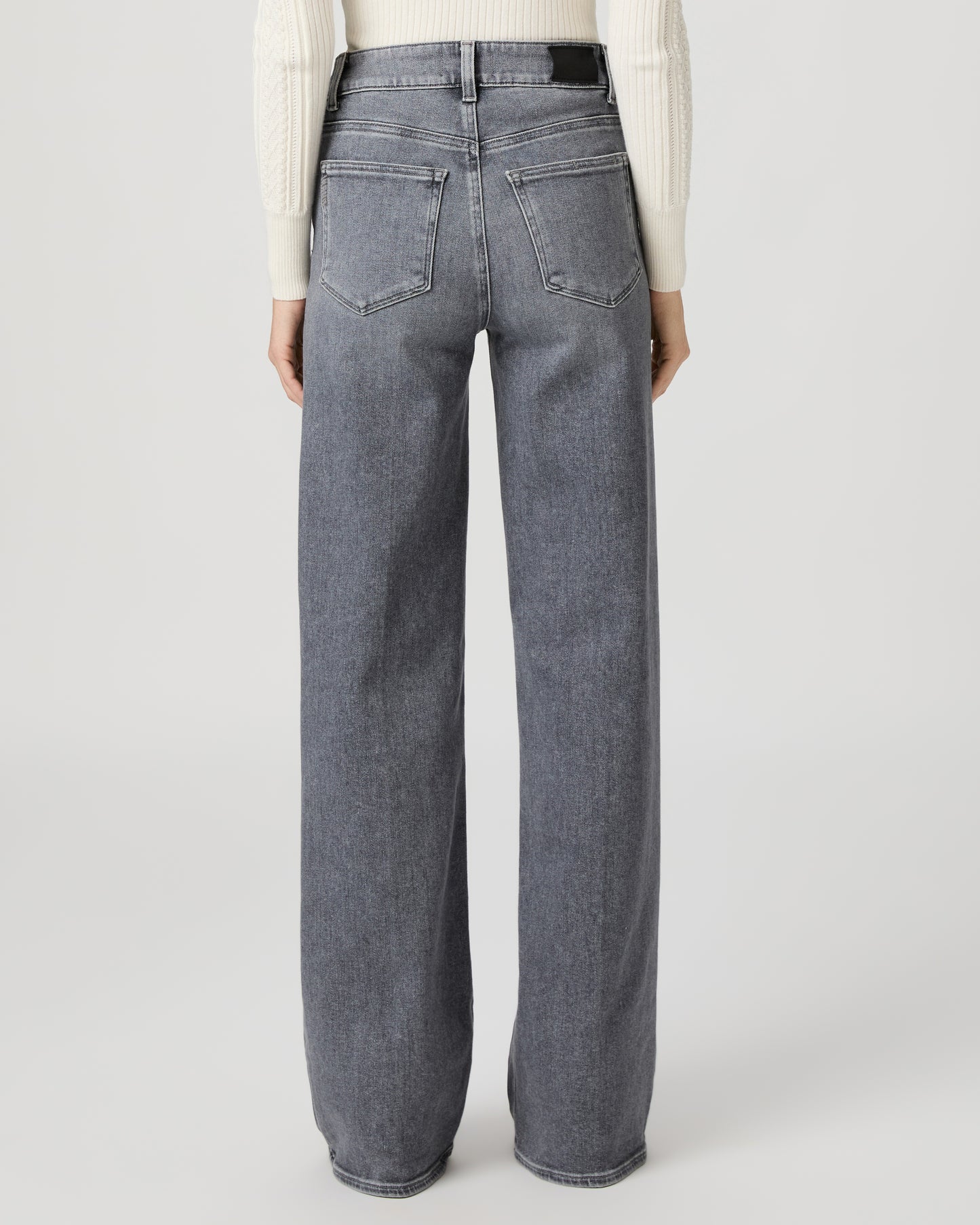 Sasha Wide Leg Jean - Smokey Grey 23