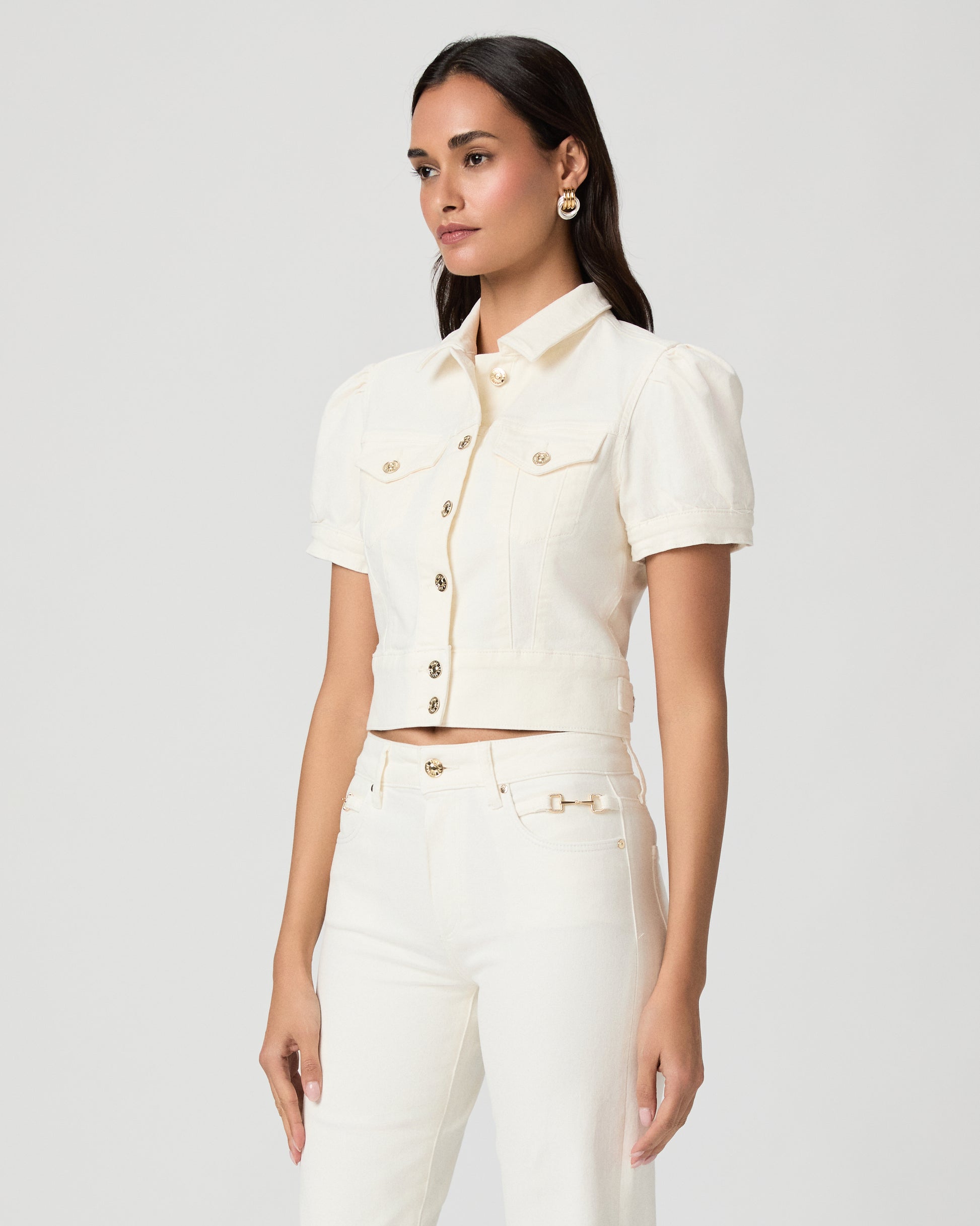 Kendra Jacket - Tonal Ecru XXS
