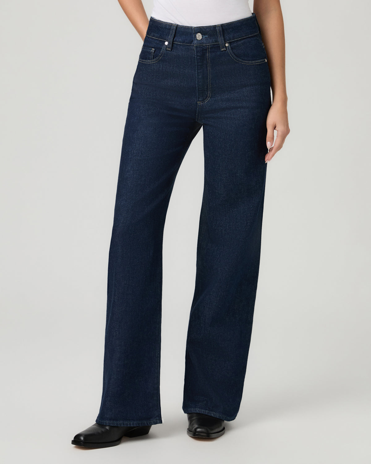 Sasha 32 Inch Wide Leg Jean - Amora 23
