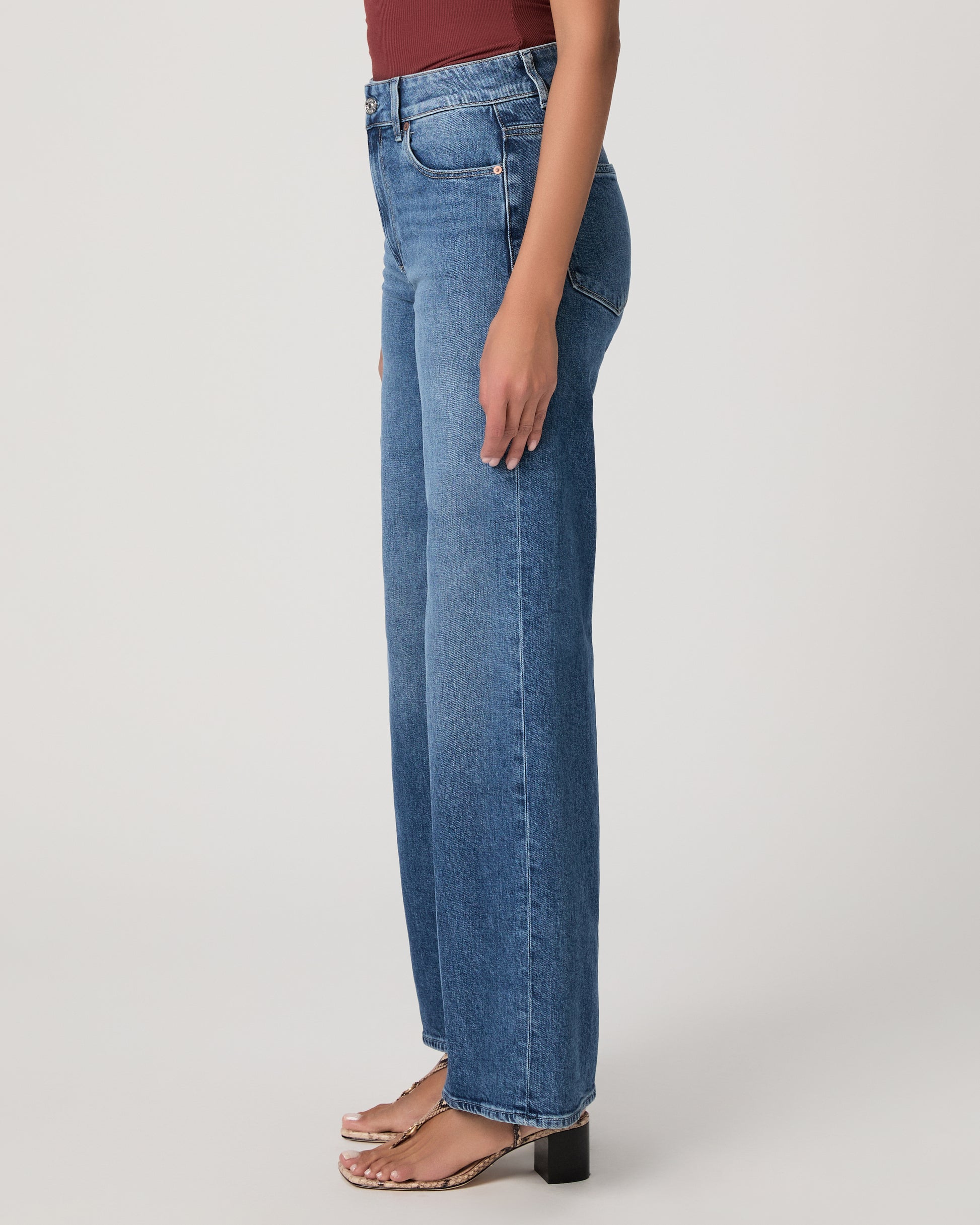 Sasha 32 Inch Wide Leg Jean - Bonjour 23