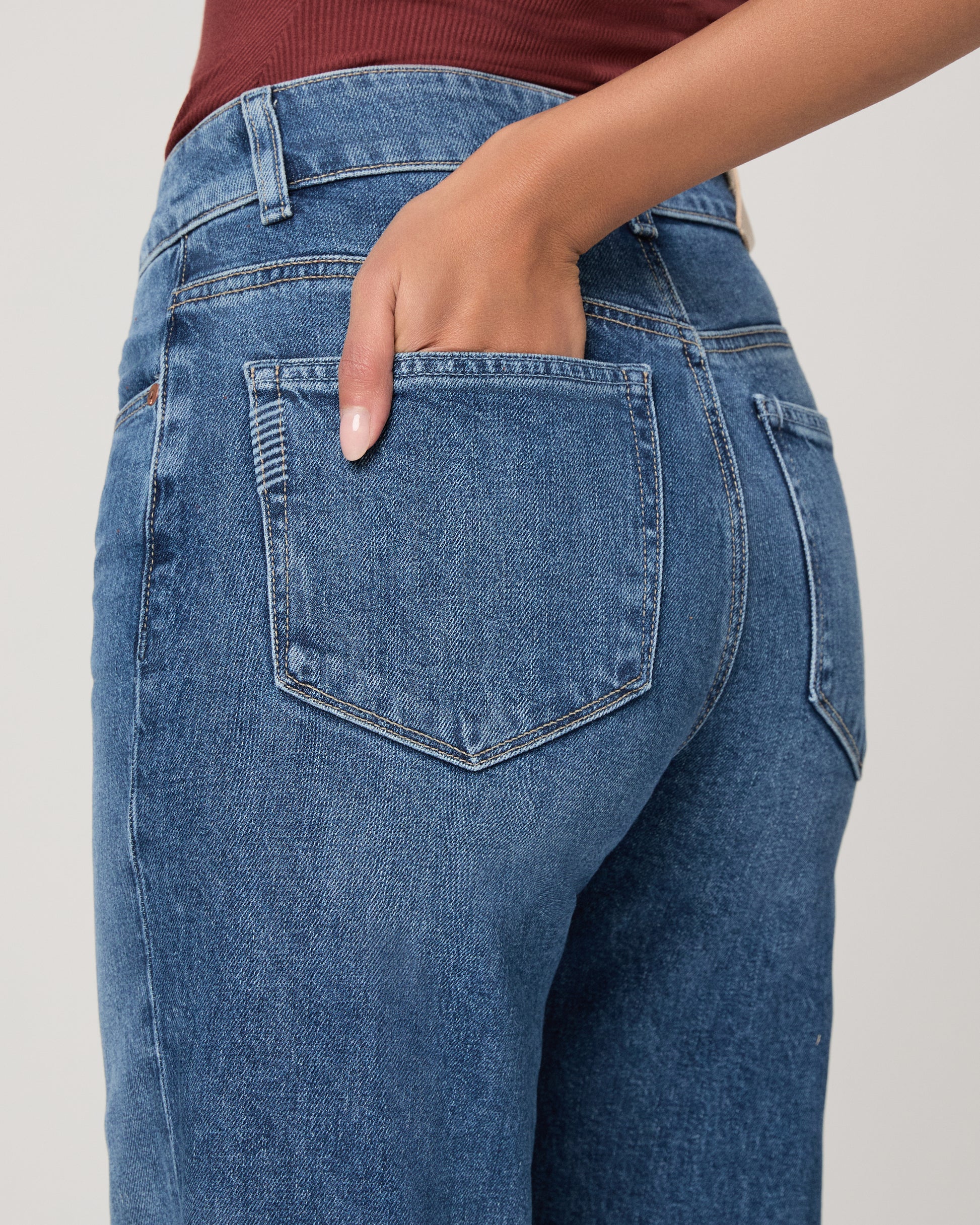 Sasha 32 Inch Wide Leg Jean - Bonjour 23